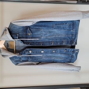 Hooded Jean Jacket